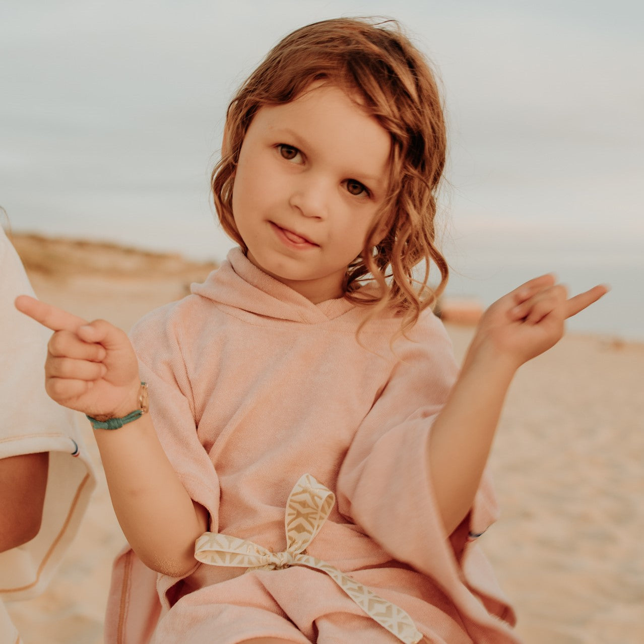 Poncho de plage pour filles