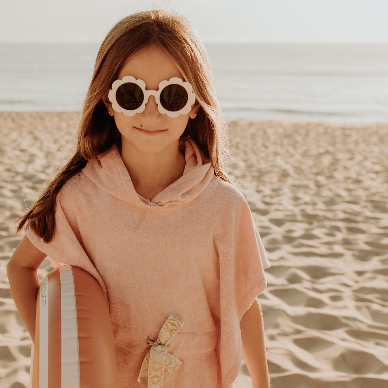 Poncho de plage pour filles