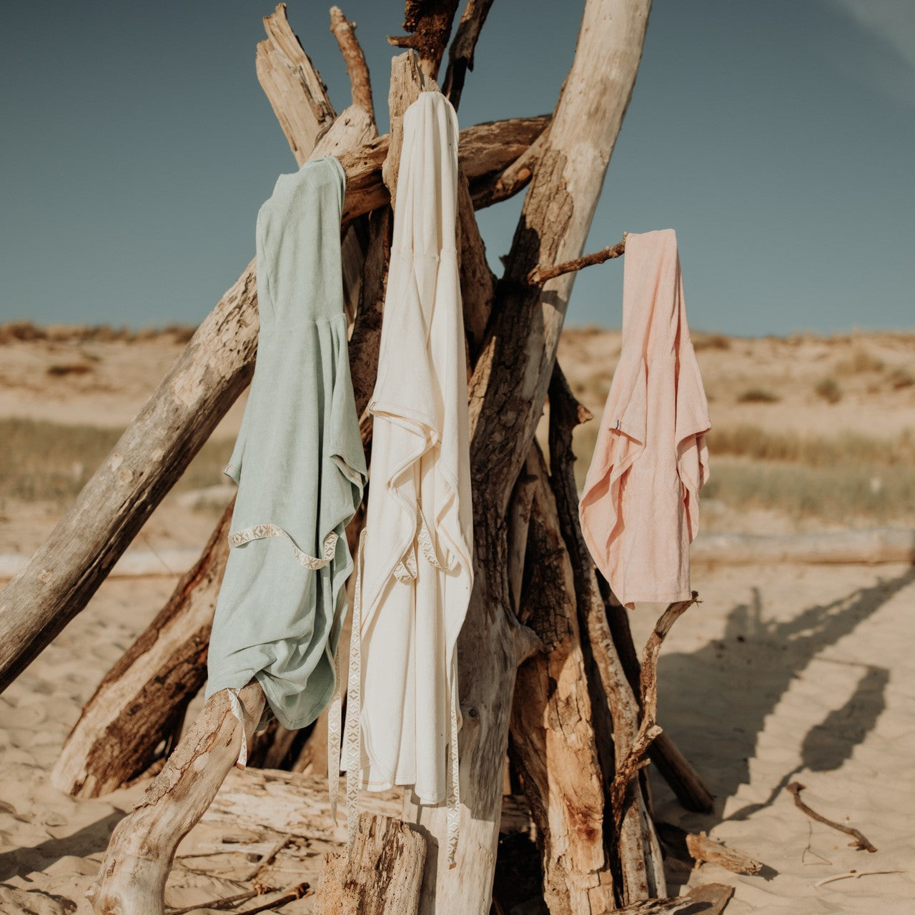 Poncho de plage pour filles