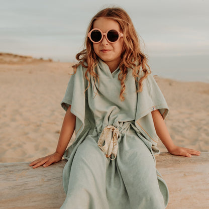 Poncho de plage pour filles